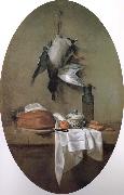 Jean Baptiste Simeon Chardin Duck bowl and olive oil oil